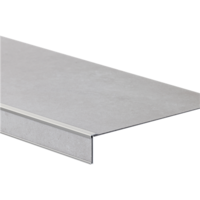 Floorlife Floorlife Southwark PVC Traprenovatie Set: Stroken, Stootborden, Trapneuzen voor 4 Treden - Light Grey