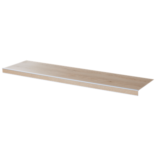 Floorlife Floorlife YUP Layton Harringbone PVC Traprenovatie Set: Stroken, Stootborden, Trapneuzen voor 4 Treden - Beige