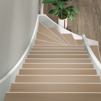 Floorlife Floorlife YUP Fulham Chevron PVC Traprenovatie Set - Natural Oak