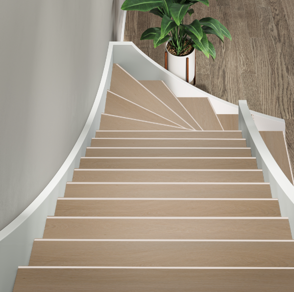 Floorlife Floorlife YUP Fulham Herringbone PVC Traprenovatie Set - Natural Oak