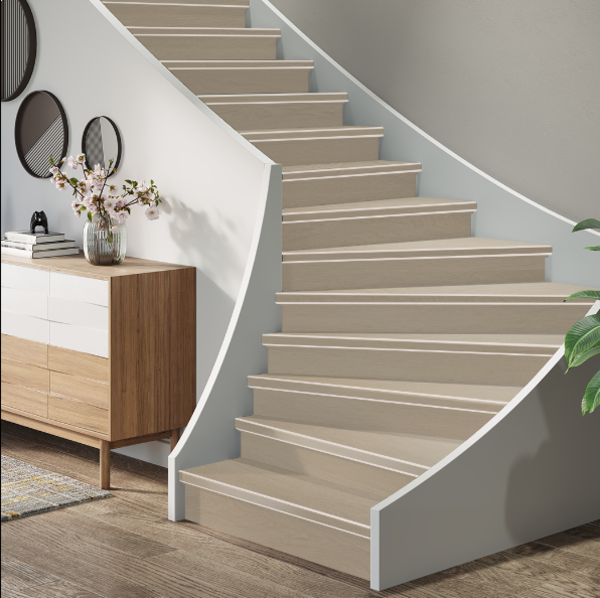 Floorlife Floorlife YUP Fulham Herringbone PVC Traprenovatie Set - Beige