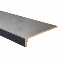 K-Stairs Homeline Overzettrede - 115x32cm - Zwart Staal