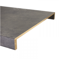 Dubbel Overzettrede - 136x61cm - Beton