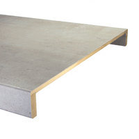 Dubbel Overzettrede - 121x61cm - Beton Licht