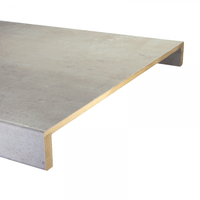 K-Stairs Homeline Dubbel Overzettrede - 136x61cm - Beton Licht