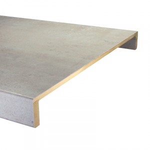 K-Stairs Homeline Dubbel Overzettrede - 136x61cm - Beton Licht