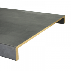 K-Stairs Homeline Dubbel Overzettrede - 90x61cm - Leisteen