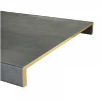 K-Stairs Homeline Dubbel Overzettrede - 121x61cm - Leisteen