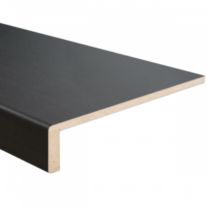K-Stairs Homeline Overzettrede - 121x30cm - Vesuvius Zwart Houtnerf