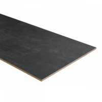 K-Stiars Dubbel Stootbord MDF - 138x40cm - Beton Antraciet