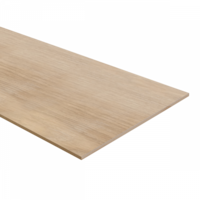 K-Stairs Dubbel Stootbord MDF - 115x40cm - Zand Eiken