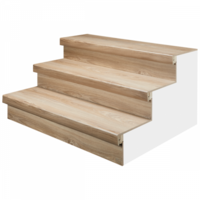 K-Stairs Dubbel Stootbord MDF - 115x40cm - Zand Eiken