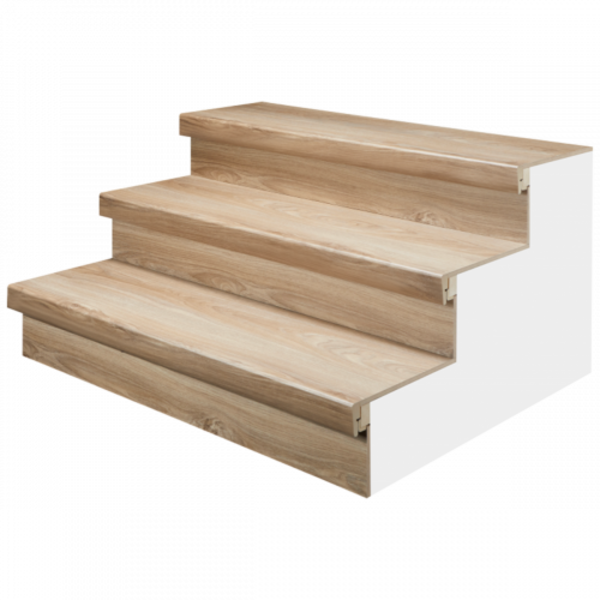 K-Stairs Dubbel Stootbord MDF - 115x40cm - Zand Eiken