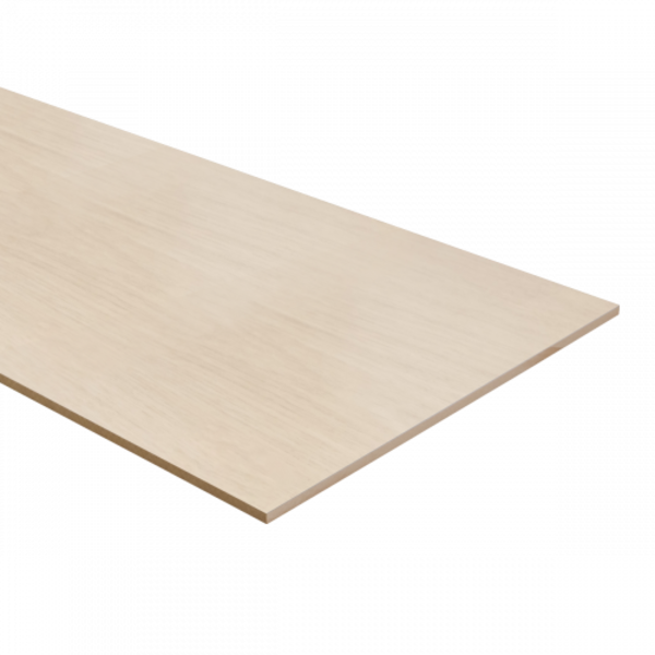 K-Stairs Dubbel Stootbord MDF - 138x40cm - Gebleekt Eiken