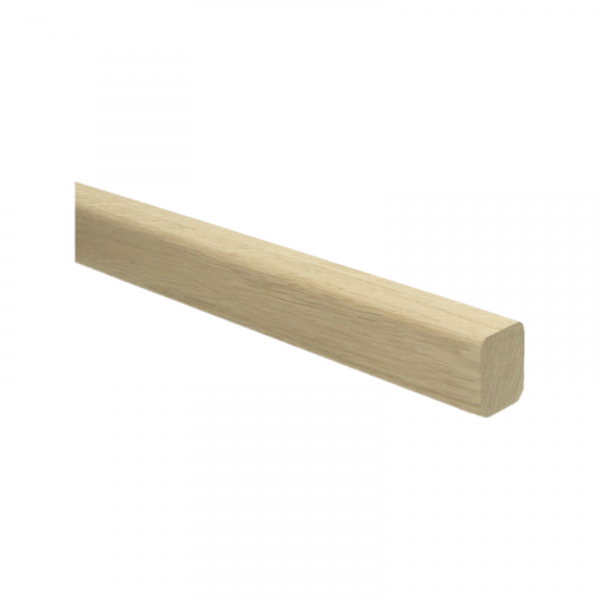 Trapleuning - Rechthoek - 120cm - Eiken Onbehandeld