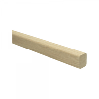 Trapleuning - Rechthoek - 300cm - Eiken Onbehandeld