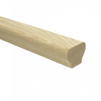 Trapleuning - Modern - 250cm - Eiken Onbehandeld