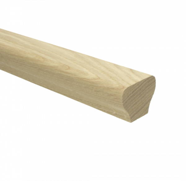 Trapleuning - Modern - 250cm - Eiken Onbehandeld