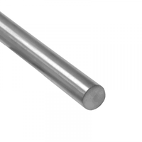 Trapleuning - Rond - 70cm - Geborsteld RVS