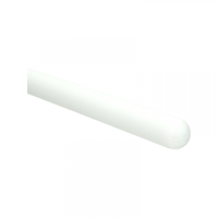 Trapleuning - Rond - 180cm - Wit Gegrond