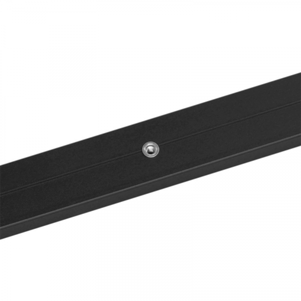 Trapleuning - Plat - 120cm - Mat Zwart Gepoedercoat