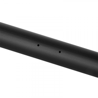 Trapleuning - Rond - 250cm - Mat Zwart Gepoedercoat