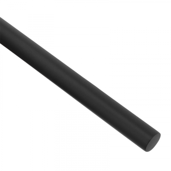 Trapleuning - Rond - 270cm - Mat Zwart Gepoedercoat