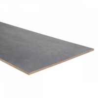 K-Stairs Dubbel Stootbord MDF - 138x40cm - Basalt Donker