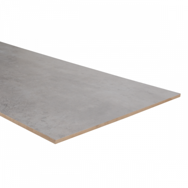 Dubbel Stootbord MDF - 138x40cm - Beton