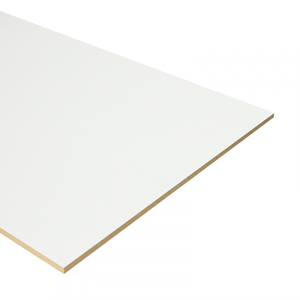 K-Stairs Dubbel Stootbord MDF - 90x40cm - Platina Wit RAL9010