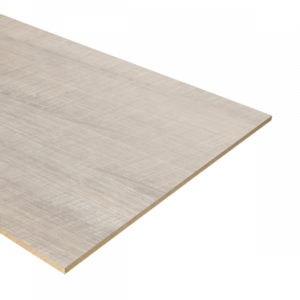 Dubbel Stootbord MDF - 90x40cm - Bussoleno Eik Grijs