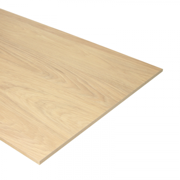 Dubbel Stootbord MDF - 136x40cm - Hickory Masonic Natuur