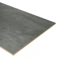 Dubbel Stootbord MDF - 90x40cm - Leisteen