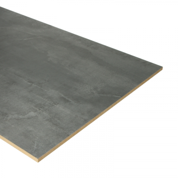 Dubbel Stootbord MDF - 90x40cm - Leisteen