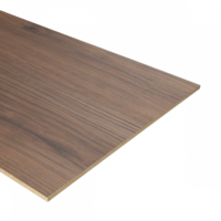 Dubbel Stootbord MDF - 90x40cm - Giaveno Warm Noten