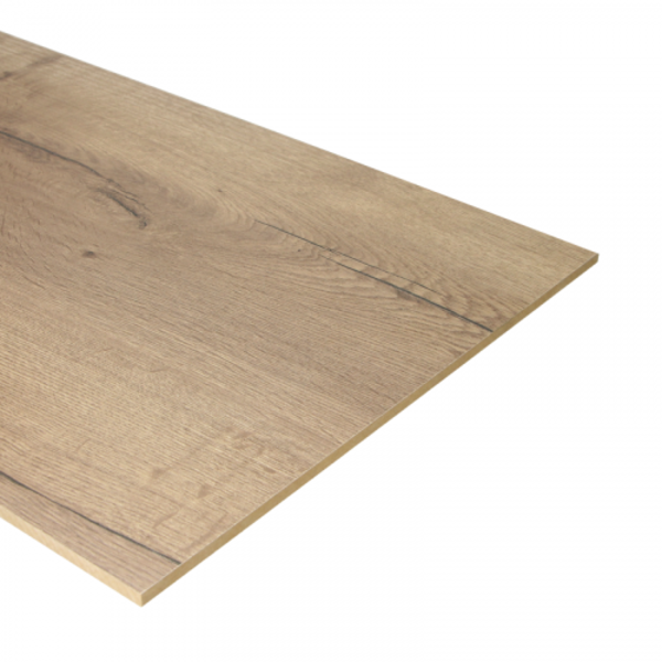 Dubbel Stootbord MDF - 90x40cm - Halifax Eik Tabak