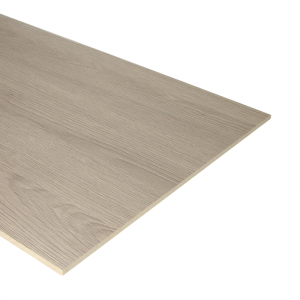 Dubbel Stootbord MDF - 90x40cm - Gladstone Eik Grijs