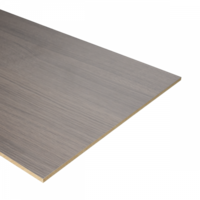 Dubbel Stootbord MDF - 136x40cm - Urbino Kasteel Eik Antraciet