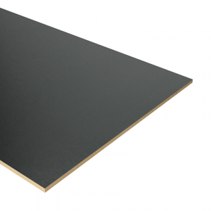 K-Stairs Dubbel Stootbord MDF - 136x40cm - Zwart