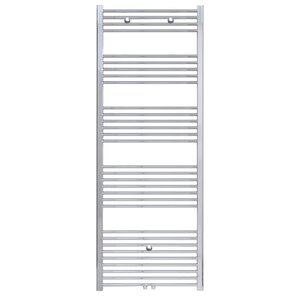 Belrad Handdoekradiator - Midden Aansluiting - 661W - 180x60cm - Chroom