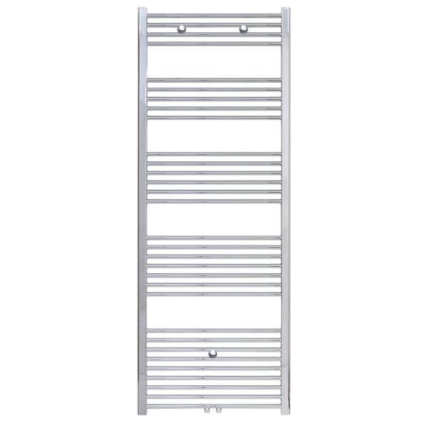 Belrad Belrad Handdoekradiator - Midden Aansluiting - 661W - 180x60cm - Chroom