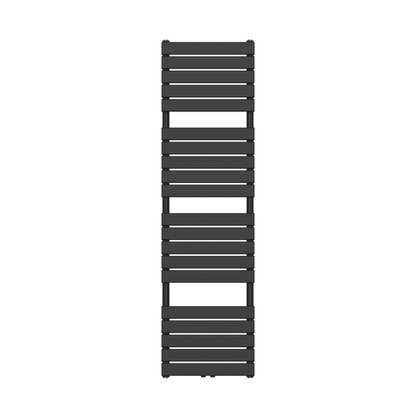Belrad Belrad Handdoekradiator - Midden Aansluiting - 936W - 180x50cm - Zwart