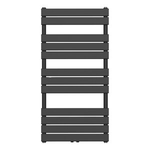 Belrad Handdoekradiator - Midden Aansluiting - 681W - 120x60cm - Zwart