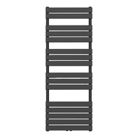 Belrad Belrad Handdoekradiator - Midden Aansluiting - 908W - 160x60cm - Zwart