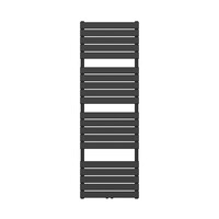 Belrad Belrad Handdoekradiator - Midden Aansluiting - 1081W - 180x60cm - Zwart