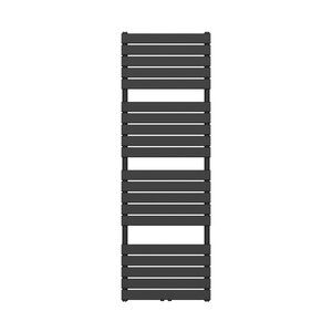 Belrad Handdoekradiator - Midden Aansluiting - 1081W - 180x60cm - Zwart