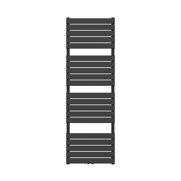 Belrad Belrad Handdoekradiator - Midden Aansluiting - 1081W - 180x60cm - Zwart