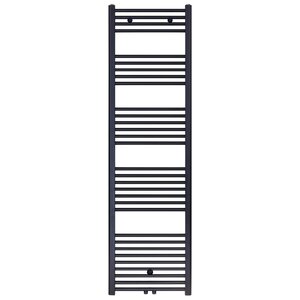 Belrad Handdoekradiator - Midden Aansluiting - 699W - 180x40cm - Mat Zwart