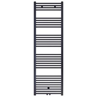 Belrad Belrad Handdoekradiator - Midden Aansluiting - 944W - 180x60cm - Mat Zwart