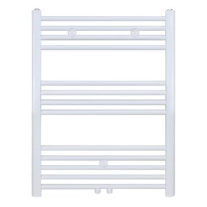Belrad Handdoekradiator - Midden Aansluiting - 352W - 80x50cm - Wit